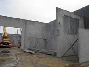 Pre Cast Panel Erection